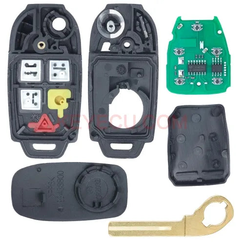 FCCID: LQNP2T-APU 5 Button Remote Key Keyless 315MHz ID48 Chip Fob for Volvo XC90 2004-2014