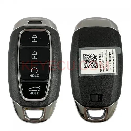 P/N: 95440-AA200 OEM Keyless Go Smart Remote Control Car Key Fob With 4 Buttons 433MHz 6A for Hyundai Elantra 2020-2022