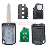 Thumbnail for P/N: 6370B945 4 Button Car Control Remote Key 315 MHz ID46 Chip for 2015 2016 2017 Mitsubishi Lancer