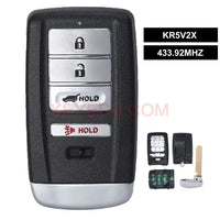 Thumbnail for KR5T21 Smart Keyless Remote Key Fob 433.92MHz for Acura RDX 2019 2020 2021 72147-TJB-A11