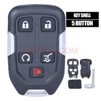 Thumbnail for 5 Button Smart Key Remote FOB Shell Case for GMC SIERRA Chevy