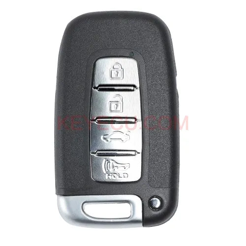 Replacement Smart Remote Key Shell Case 4 Button Fob for Hyundai Elantra Genesis Coupe Sonata