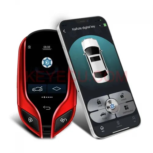 K911 Modified Universal Smart LCD Key Comfortable Entry Auto Lock Keyless Go For Audi/Ford/Mazda/Toyota/Porsche English