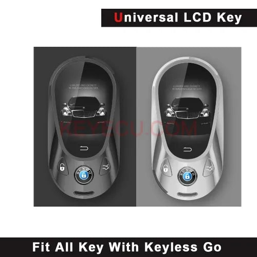 TK988 Modified Universal Touch LCD Screen Key Cover for Mercedes-Benz S Class 500L S450L for BMW Audi Lexus Land Rover