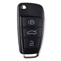 Thumbnail for For Audi A4, S4 Cabrio RS4 Avant Quattro 433MHz 8E 3 Button Remote Car Key Fob