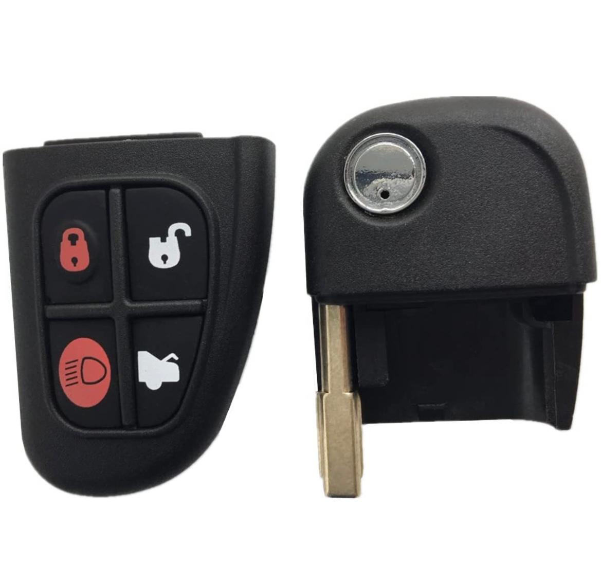 For Jaguar XJ8 S-type X-Type HVWB1U241 315MHz 4 Button Remote Car Key Fob