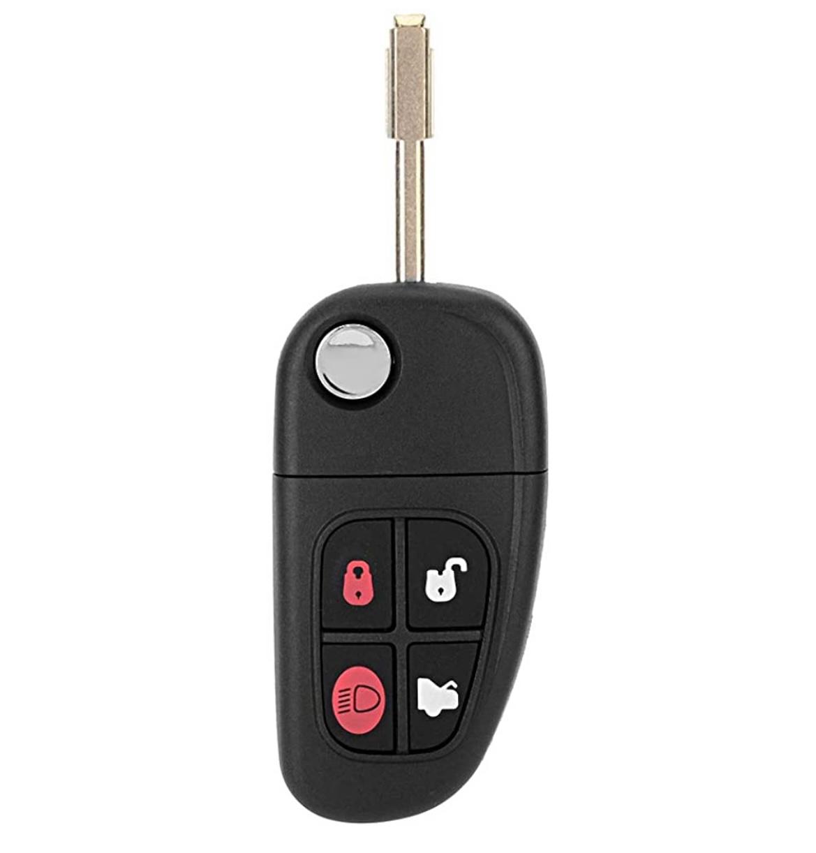 For Jaguar XJ8 S-type X-Type HVWB1U241 315MHz 4 Button Remote Car Key Fob