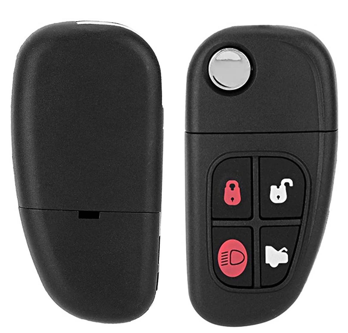 For Jaguar XJ8 S-type X-Type HVWB1U241 315MHz 4 Button Remote Car Key Fob