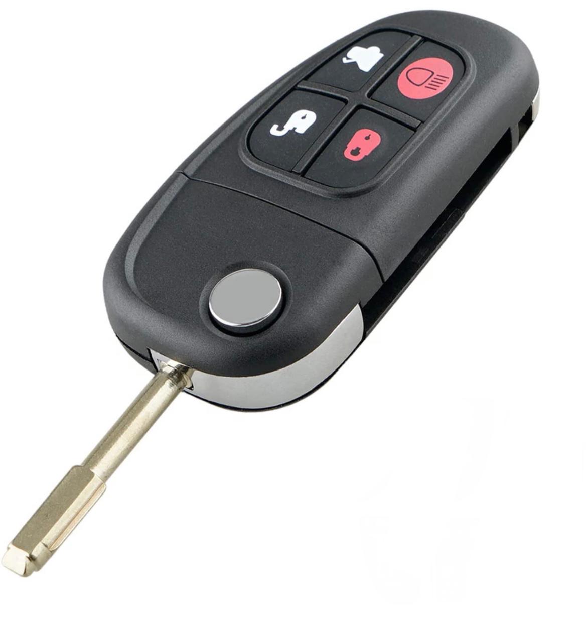 For Jaguar XJ8 S-type X-Type HVWB1U241 315MHz 4 Button Remote Car Key Fob