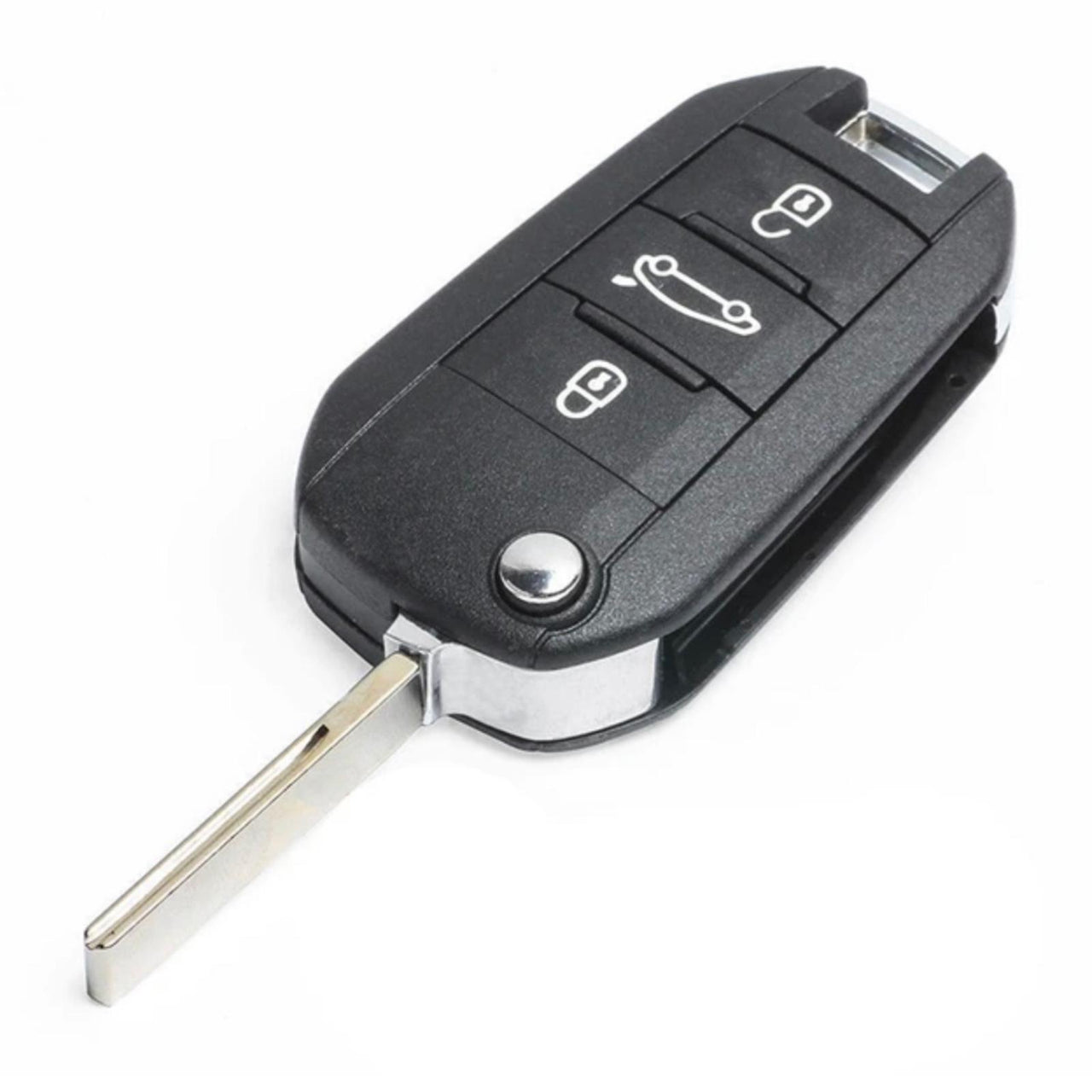 For Peugeot 208 308 508 3008 5008 433MHz ID46 HU83 3 Button Flip Remote Car Key Fob