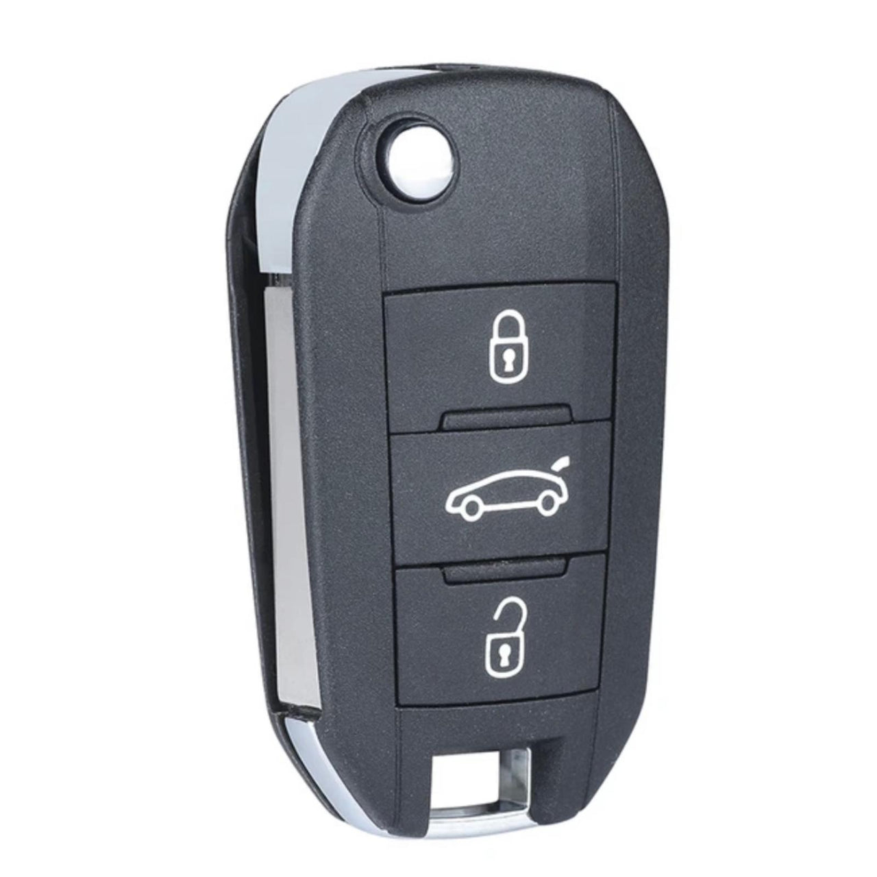 For Peugeot 208 308 508 3008 5008 433MHz ID46 HU83 3 Button Flip Remote Car Key Fob