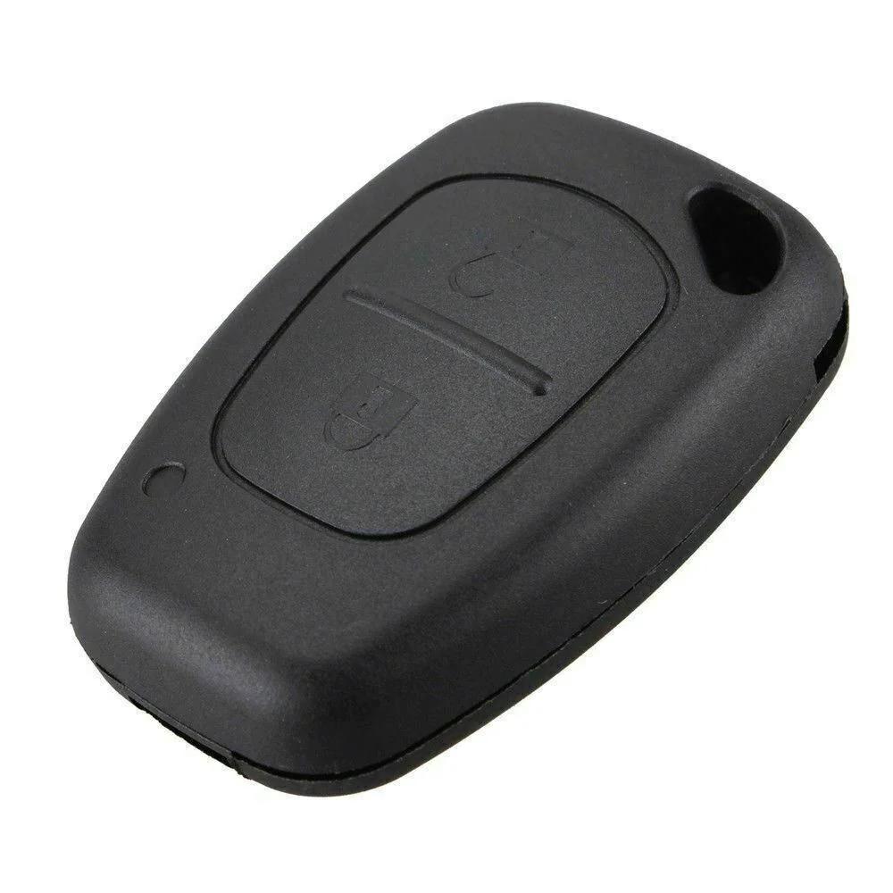 For Renault Trafic Vivaro Movano 2 Button Remote Car Key Fob Case Shell