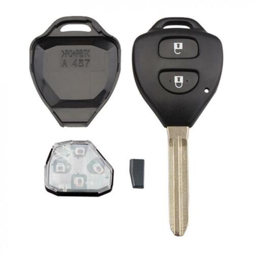 For Toyota Yaris 2006-2011 B41TA 433MHz 4D67 2 Button Remote Car Key Fob