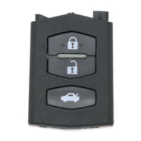 Thumbnail for For Mazda 2 3 5 6 RX8 MX5 3 Button No Blade Remote Car Key Fob Shell Case