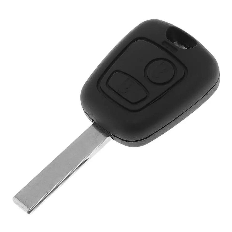 For Citroen HU83 2 Button Remote Car Key Fob Shell Case