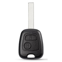 Thumbnail for For Citroen HU83 2 Button Remote Car Key Fob Shell Case