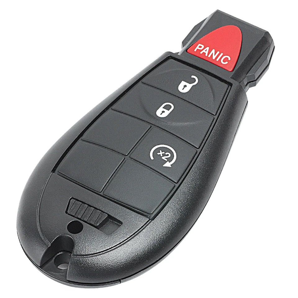 For Dodge RAM 1500 2500 3500 433MHz ID46 GQ4-53T 4 Button Remote Car Key Fob