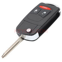 Thumbnail for Modified Flip Remote Key Shell 3 Button for Chrysler