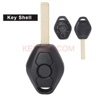 Thumbnail for Remote Key Shell 3 Button for BMW HU92 (Backside With The Words 315MHZ)