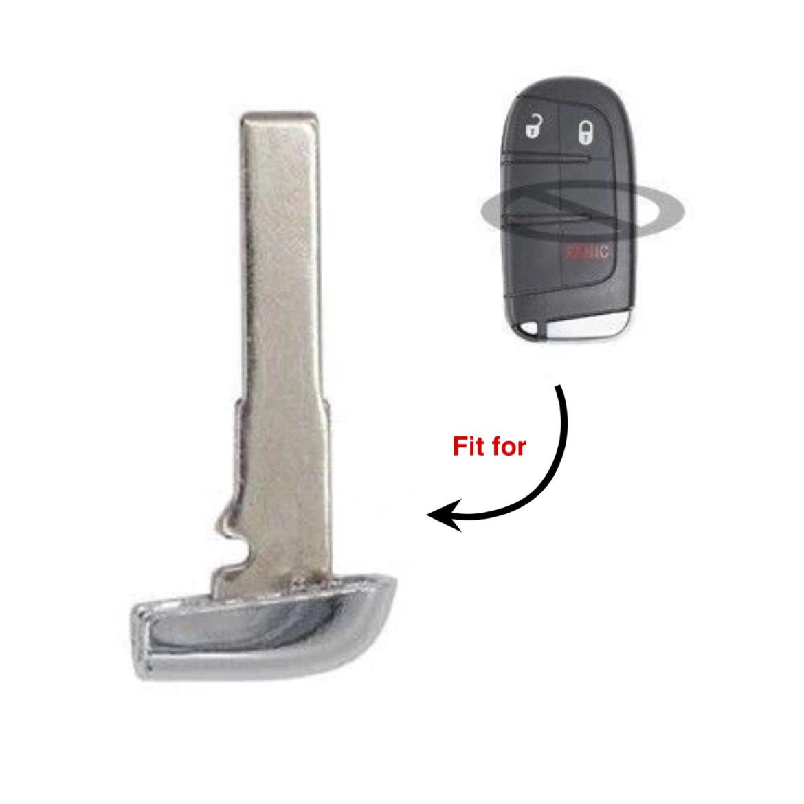 For Jeep Chrysler Dodge M3N-40821302 Smart Insert Emergency Remote Key Blade