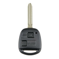 Thumbnail for For Toyota RAV4 Prado Tarago 50171 433MHz 4D67 2 Button Remote Car Key Fob