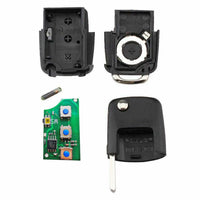 Thumbnail for For Skoda Volkswagen Seat 434MHz 1J0959753DA ID48 3 Button Remote Car Key Fob