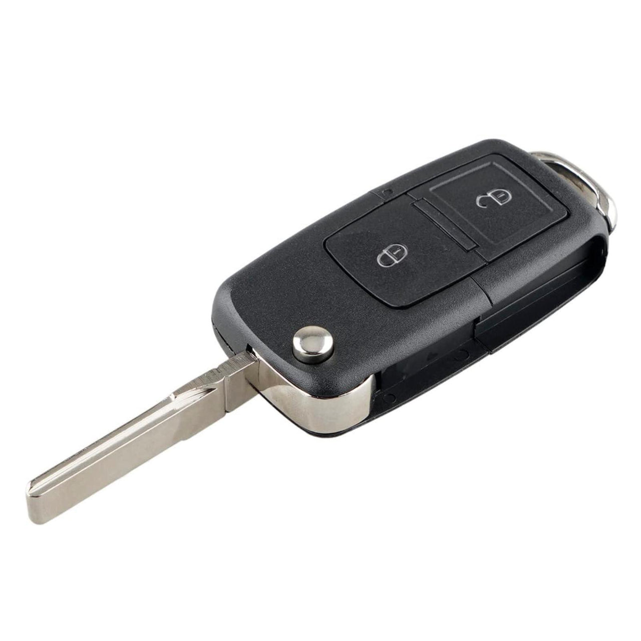 For Volkswagen Passat Polo Golf Jetta 2 Button Remote Car Key Fob Flip Shell Case