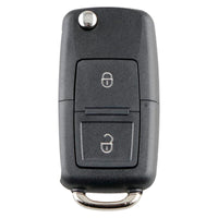 Thumbnail for For Volkswagen Passat Polo Golf Jetta 2 Button Remote Car Key Fob Flip Shell Case