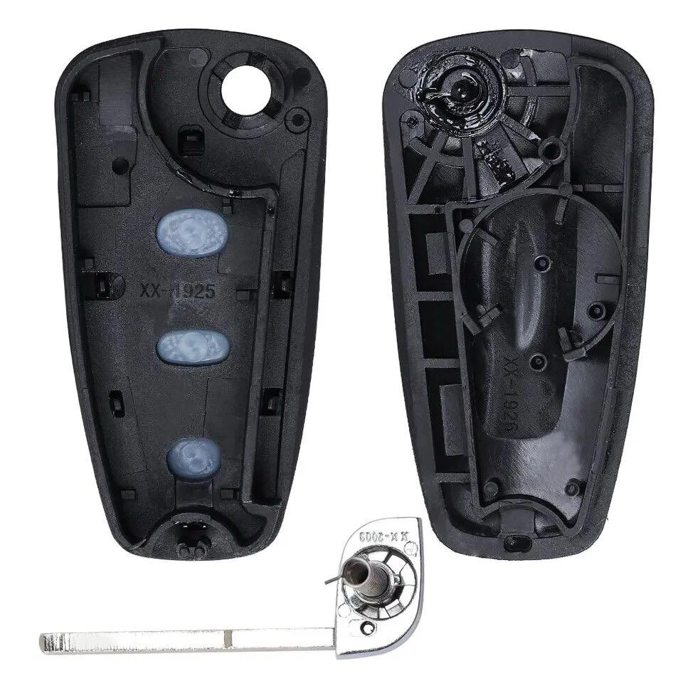 For Ford Ranger 2011 - 2015 5WK50165 2 Button Remote Car Key Case Shell Case