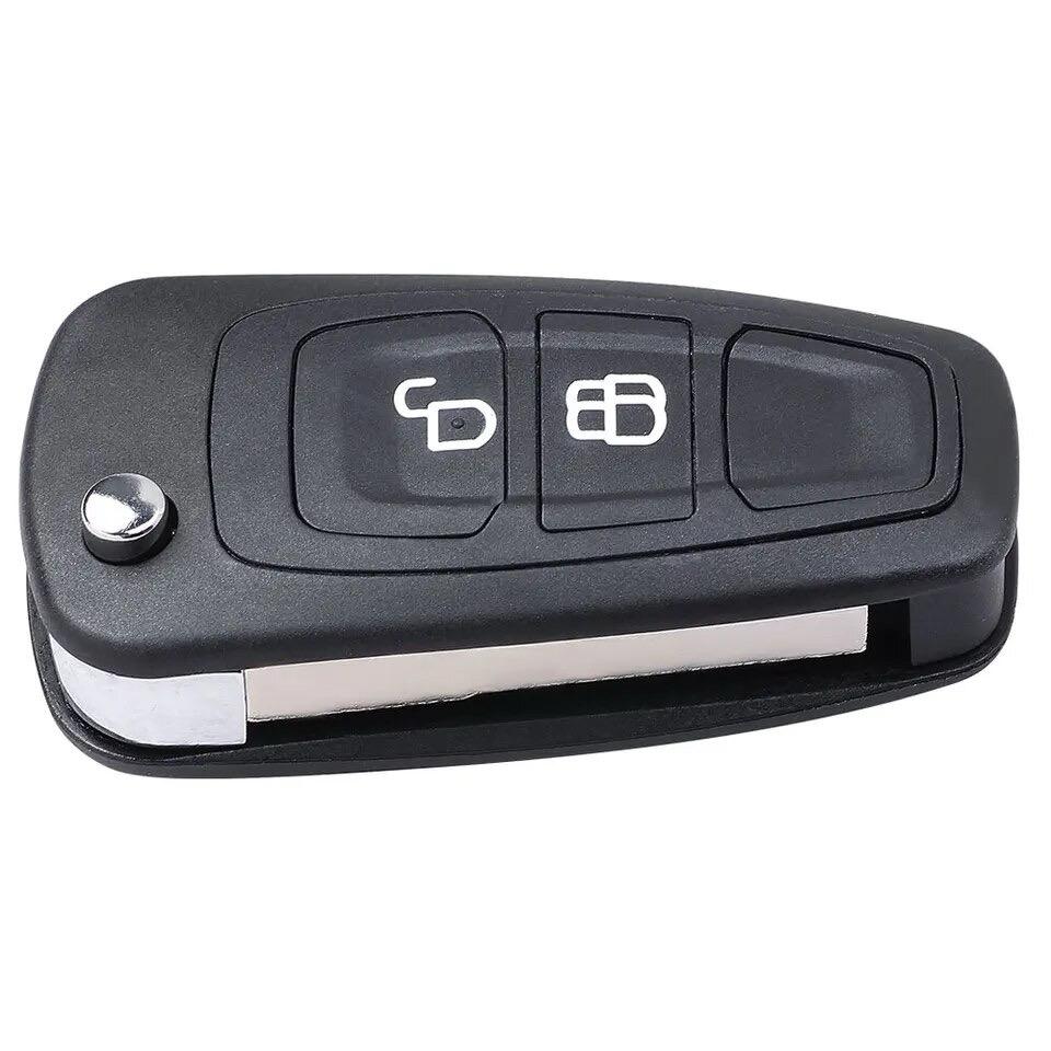 For Ford Ranger 2011 - 2015 5WK50165 2 Button Remote Car Key Case Shell Case