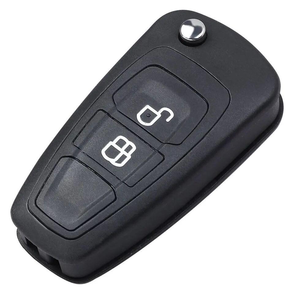 For Ford Ranger 2011 - 2015 5WK50165 2 Button Remote Car Key Case Shell Case