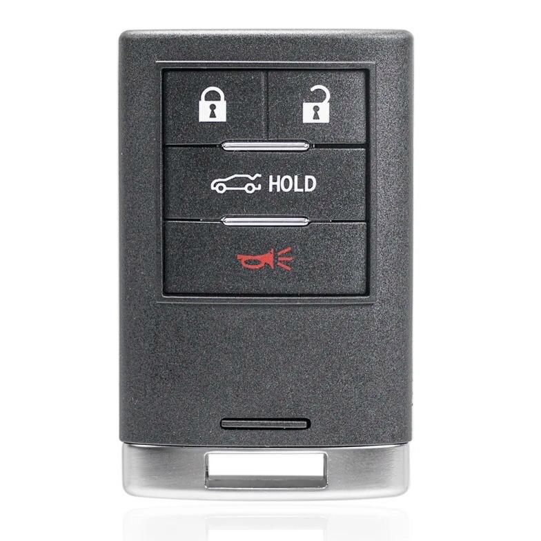 For Cadillac ATS XTS 2013 - 2015 NBG009768T 315MHz PCF7952 4 Button Keyless Entry Remote Car Key Fob