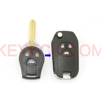 Thumbnail for Modified Folding Remote Key Shell 3 Button for Nissan Sylphy