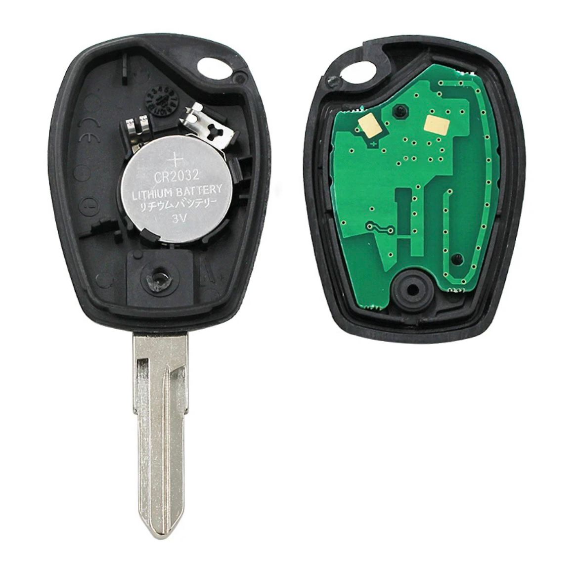 For Renault 433MHz PCF7947 VAC102 2 Button Car Key Remote Fob