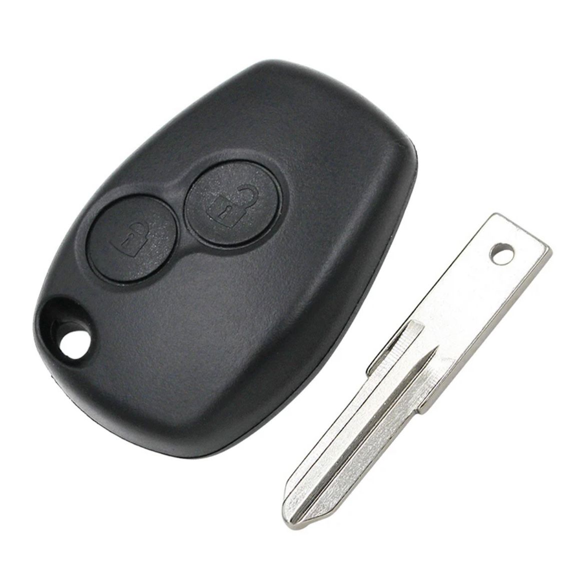 For Renault 433MHz PCF7947 VAC102 2 Button Car Key Remote Fob