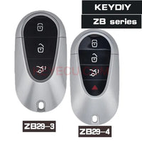 Thumbnail for KEYDIY ZB series ZB29-3 ZB29-4 Universal Smart Key Remotes Key for Benz Car Keys KD-MAX KD900 URG200 KD-X2 Mini KD