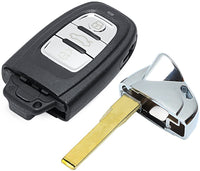 Thumbnail for For Audi Q5 A4 S4 A5 S5 8T0 959 754 C 8T0 959 754 J 315MHz 3 Button Modified as Lamborghini Remote Car Key Fob