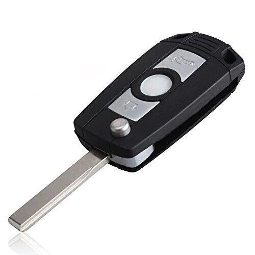 For BMW E46 E38 E39 3 5 7 Series Z3 Z4 X5 X3 3 Buttons Flip Remote Car Key Fob