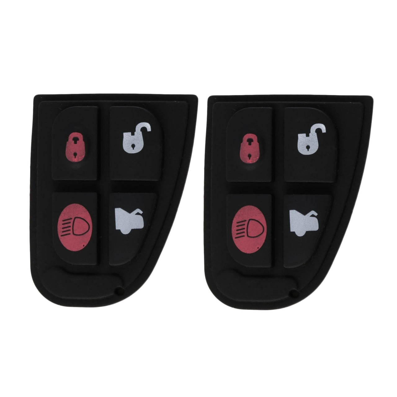 For Jaguar X S XJ XK XF E Type Remote Car Key Fob Rubber Pad - 2 PCS