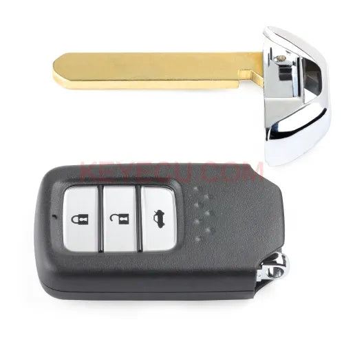 CWTWB1G0090 3 Button Smart Card Remote Auto Car Key 433MHz 4A Chip for Honda Accord 2018 2019