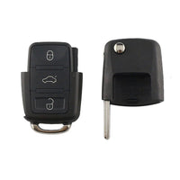 Thumbnail for For VW Passat B5 3 Button Flip Remote Car Key Fob Shell Case