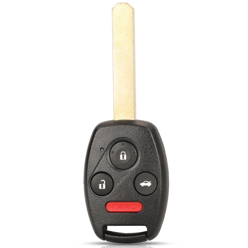 For Honda Pilot Accord 2008-2012 KR55WK493 313.8MHz ID46 3+1 Button Car Key Fob