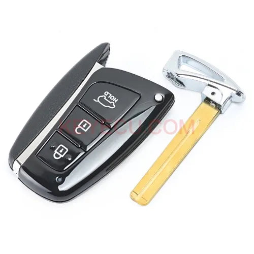 Smart Remote Key Shell 3 Button for Hyundai Santa Fe IX45