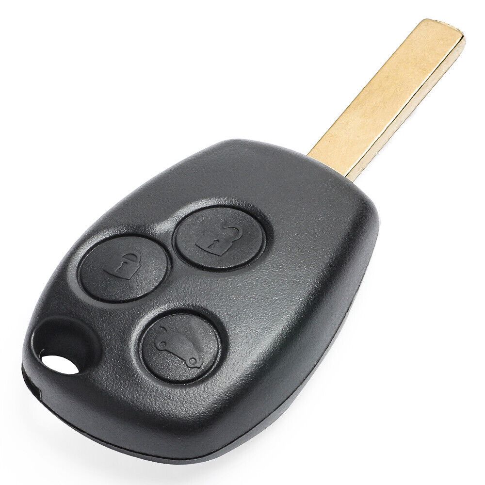 For Renault Traffic Master Clio Modus Kangoo 3 Button Remote Car Key Fob