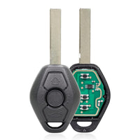 Thumbnail for For BMW E46 E39 E38 3/5/7 Z3 M3 M5 433MHz 315MHz 3 Button Remote Car Key Fob