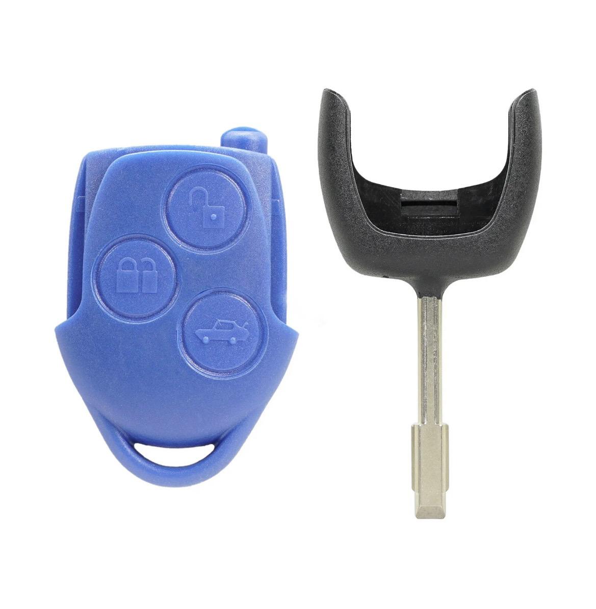 For Ford Transit Van MK7 3 Button Car Key Fob Shell Case