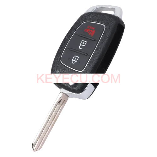 Original OEM 95430-1S011 / 95430-1S001 Flip Remote Key 3 Button 433MHz 4D60 80BIT for Hyundai HB20 OKA-866T