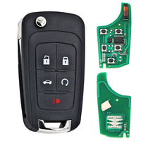 Thumbnail for For Chevrolet Camaro Cruze 5 Button 315MHz ID46 Car Key Fob