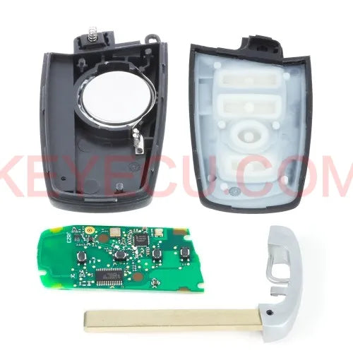 Red YGOHUF5662, YGOHUF5767, YGOHUF5661 Smart Remote Key Fob 4 Button 315MHz/433MHZ/868MHZ PCF7953 / PCF7945 for BMW F Chassis FEM / BDC CAS4 CAS4+