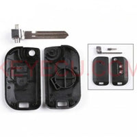 Thumbnail for Modified Folding Remote Key Shell 2 Button for Nissan MICRA K12 Note Qashqai Navara